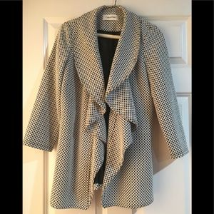 Calvin Klein houndstooth jacket